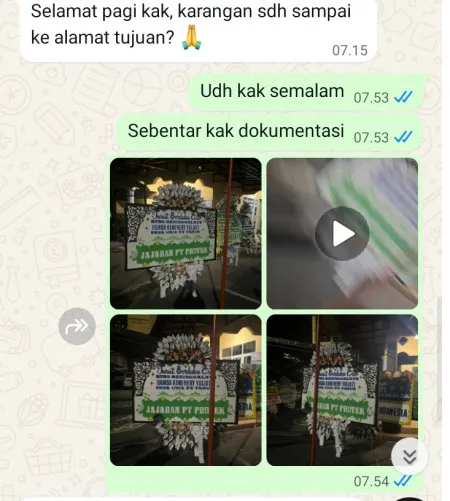 Pengiriman Papan Bunga Selamat Cisalak Sukmajaya