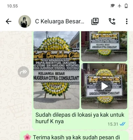 Pengiriman Papan Bunga Duka Cisalak Sukmajaya